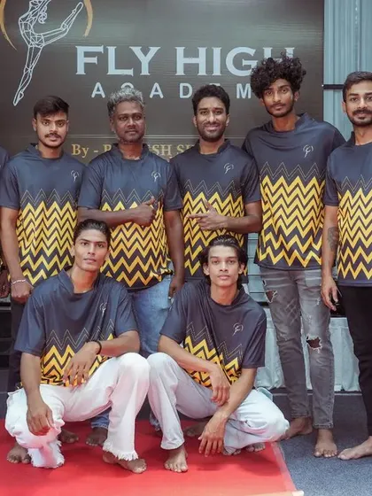 Our core team at the grand opening of our second branch in RR Nagar. We are excited to bring the Fly High energy to a new neighborhood.