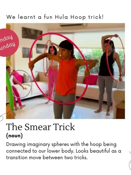 Another angle of us learning 'The Smear' trick. It's all about breaking down the moves and having fun with the process.