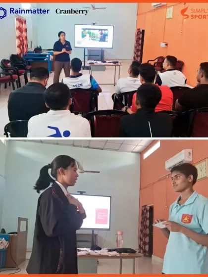 At the Army Sports Institute, we conducted a comprehensive workshop on female athlete health. This image shows a session in progress, where we introduced our 'Simply Berry' period tracking program to help athletes optimize training and manage their cycles effectively.