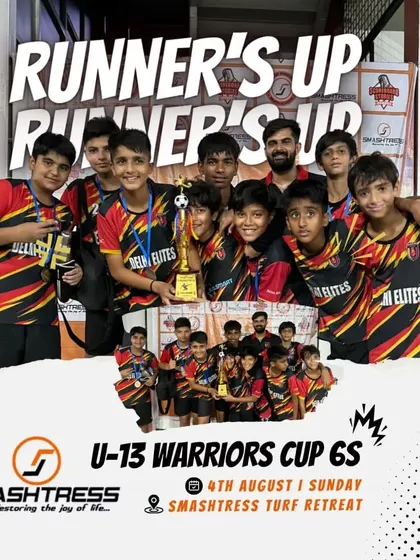 Finishing as runner's up in the U-13 Warriors Cup shows our young players' incredible resilience. After losing their first game, they fought back to reach the final, a true display of the elite mentality.