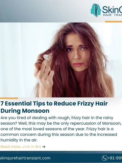 Frizzy hair during the monsoon is a common problem due to high humidity. My blog provides seven essential tips, including proper conditioning and styling techniques, to help you manage frizz and keep your hair smooth.