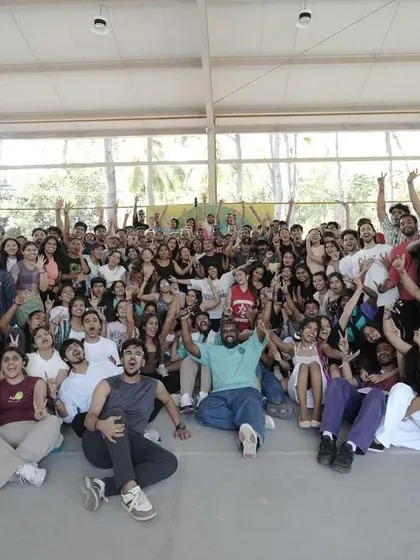 The entire ARDS family together at Spectra. This group photo captures the unforgettable experiences and community spirit of the event.