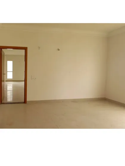 **BEFORE:** An empty room in the penthouse, designated to become the dining area.