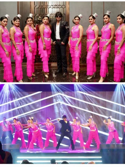 From the dressing room to the main stage, this is my amazing team. We are a unit of over 20 professional artists who bring coordinated energy and fire to every single performance.