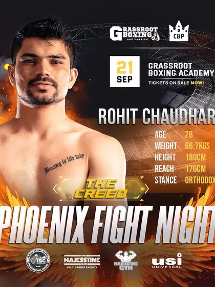 "The Creed" is ready for his bout at Phoenix Fight Night.