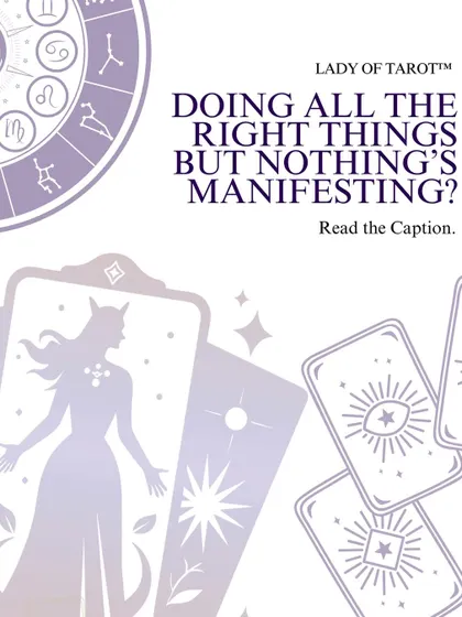 If you feel like you're doing all the right things but still not manifesting your desires, this post is for you. I explain common energetic blocks, such as attachment to the outcome and limiting beliefs, that can hinder your progress.