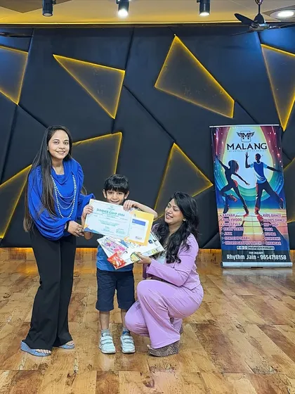 All smiles at the felicitation ceremony! Our summer camp is designed to be a joyful and rewarding experience, culminating in a celebration of everyone's efforts.