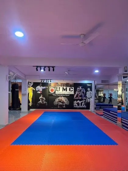 Our professional martial arts and gymnastics studio in Kodichikanahalli, fully equipped for kids and adults.