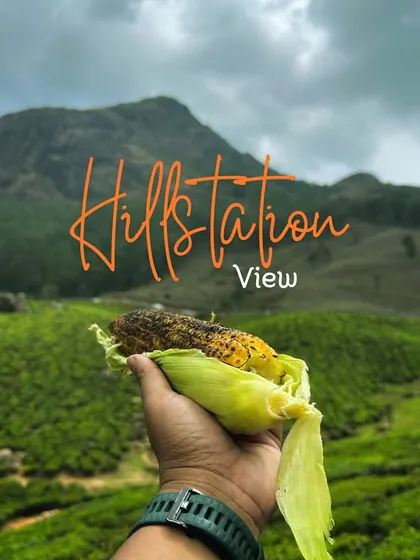A graphic showcasing the beautiful views on our hill station trips.