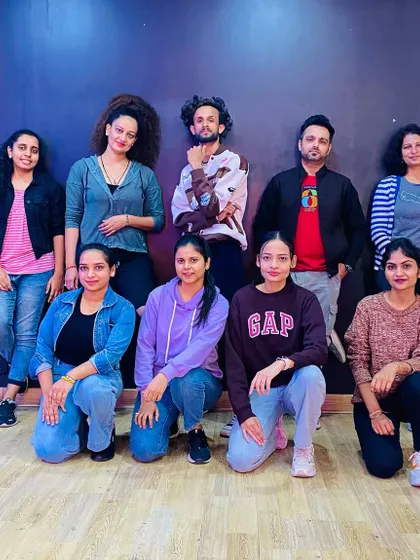 Our Bollywood squad, a team of dedicated and passionate dancers.