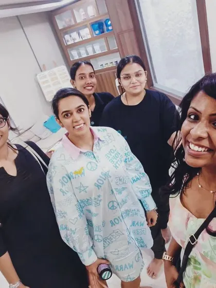 A 'salt day out' for a group of doctors. It's always rewarding when medical professionals choose our salt cave to relax and experience the benefits of halotherapy for themselves.