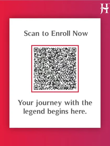 Your journey with a legend begins here. I have made enrolling in my online course as simple as possible. Just scan the code and you are on your way.