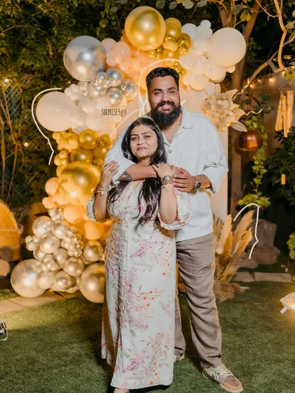 Celebrating 31 with laid-back luxury. This outdoor boho-chic birthday setup was all about soft tones and natural textures, creating a relaxed yet Pinterest-perfect vibe for the couple.