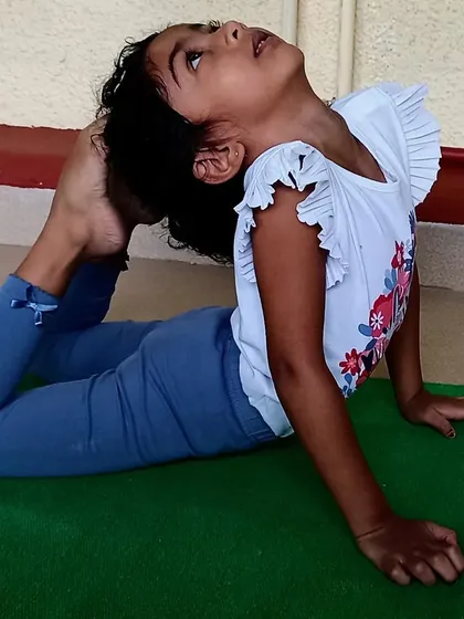 More moments from our yoga and movement sessions, showcasing the children's focus, flexibility, and the joy they find in moving their bodies.