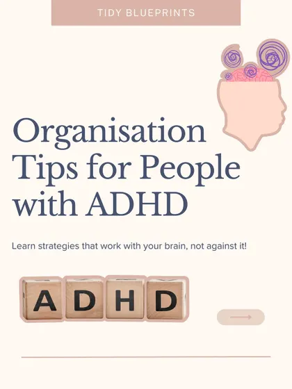 Traditional organizing methods don’t always click with ADHD brains. This series offers practical tips tailored for ADHD minds, because organizing shouldn’t feel like an uphill battle.