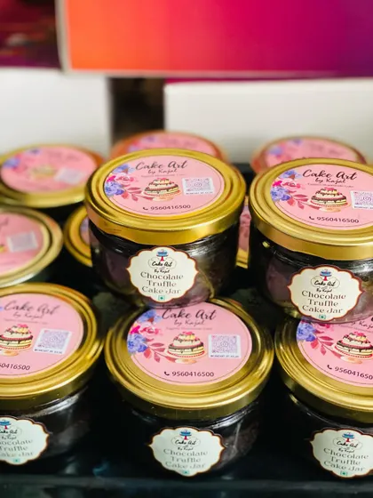 My chocolate truffle cake jars are a perfect portable dessert. Layers of moist chocolate cake and rich chocolate truffle ganache are packed into a convenient jar, ready to be enjoyed anytime, anywhere.