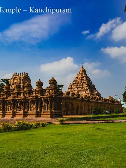 The Kailasanathar Temple in Kanchipuram is an ancient temple dedicated to Lord Shiva, known for its architectural brilliance and rich historical significance from the Pallava dynasty.