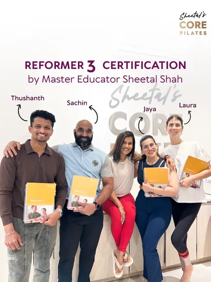 Celebrating the successful completion of the Reformer 3 Certification course. These instructors have mastered the most advanced repertoire and are now part of an elite group of Balanced Body professionals.