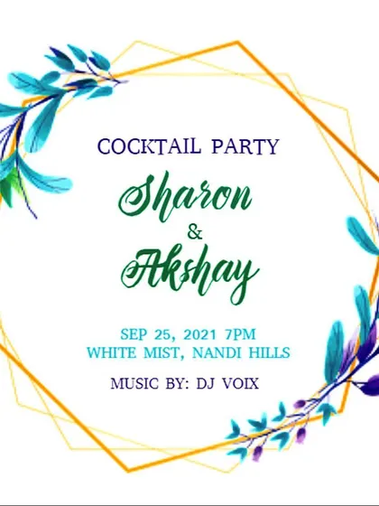 I was behind the decks for this beautiful cocktail party at Nandi Hills. I can cater to any location, from grand hotels to scenic outdoor venues.