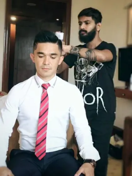 Class is permanent. Getting Indian football captain Sunil Chhetri looking sharp. Working with a legend like him is always an inspiration.
