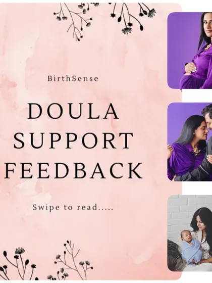 Ramya and Chandu were a fantastic team. Solid prenatal preparation, a supportive partner, and a great playlist created an energetic and loving space for her to roar her baby out.