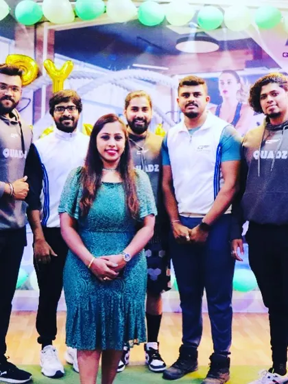 A second group photo with our fantastic team of trainers who make Quadz Fitness a great place to be.