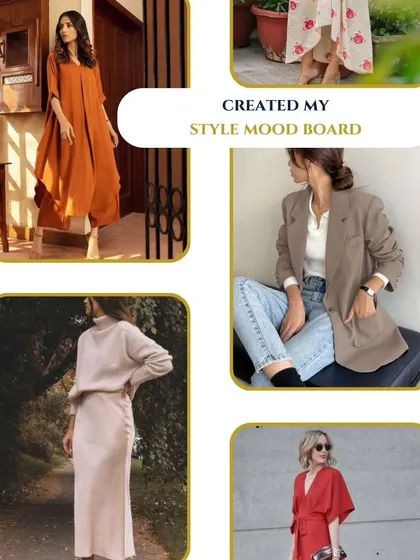 I created my style mood board to visualize the look I wanted to achieve. This is a powerful first step in defining your personal style and guiding your wardrobe choices.
