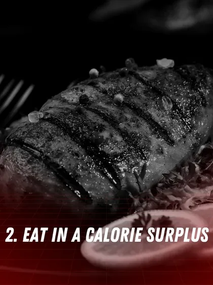 To build muscle, your body needs fuel. This means eating in a calorie surplus, consuming slightly more calories than you burn. I help you do this with clean, nutrient-dense foods, not junk.