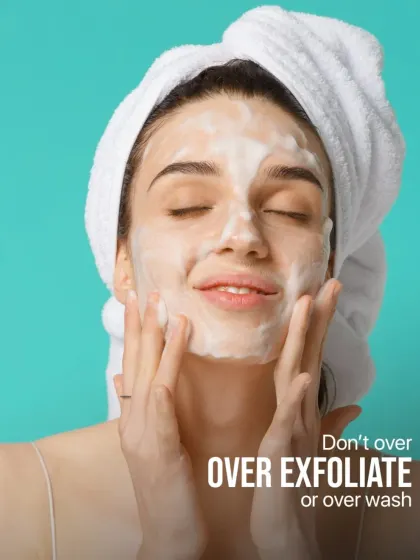 Over-exfoliating or over-washing are common mistakes that can compromise the skin barrier, especially for those with sensitive skin. Gentleness is key.