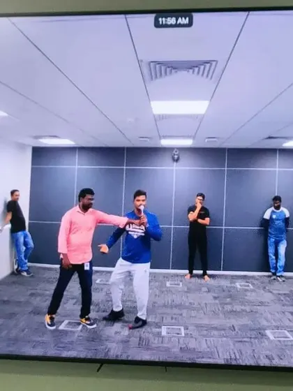 Leading a Tai Chi seminar for a corporate client. This gentle martial art is excellent for reducing stress and improving health.
