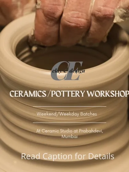 Our pottery workshops are open for both weekend and weekday batches right here in Prabhadevi, Mumbai. This is your invitation to get your hands dirty and create something beautiful, no experience necessary.