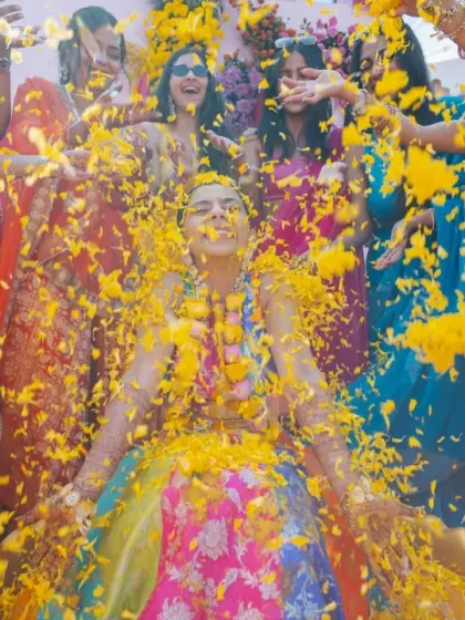 I believe in celebrating traditions with authentic joy. A Haldi ceremony is about laughter and love, and I design vibrant, flower-filled settings that allow these candid, heartfelt moments to unfold naturally.