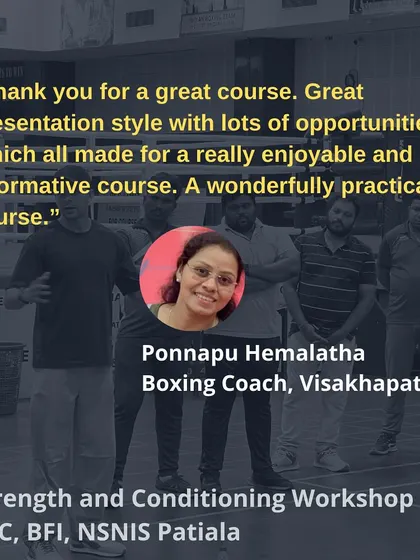 I am humbled by the feedback I receive from coaches. My aim is always to deliver practical, informative courses that provide real value. Hearing that my sessions are enjoyable and useful is the greatest reward.