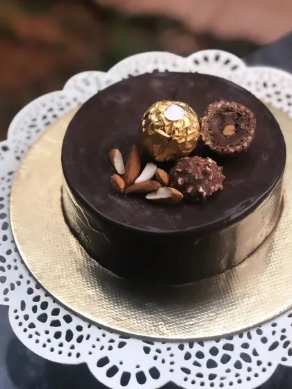A cake can be both healthy and delicious. This is my gluten-free ragi chocolate cake, made with nutritious finger millet flour and covered in a rich chocolate ganache, proving you don't need maida for a decadent dessert.
