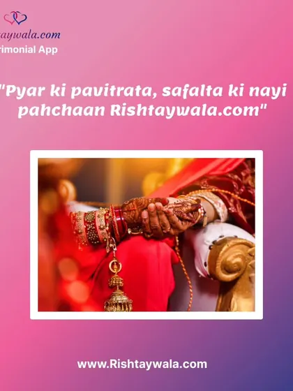 The purity of love finds a new identity in marriage. This image of a couple holding hands during their wedding ceremony represents that beautiful transition.