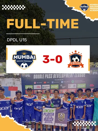 A dominant 3-0 win for our MSP Blue U15 team.