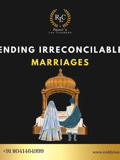 An infographic introducing the concept of ending irreconcilable marriages. We advocate for modernizing divorce laws to address situations where a marriage has broken down beyond repair.