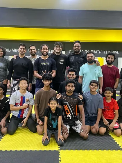 Monday is Funday when you get to train with your team. Kicking off the week with boxing and jiu-jitsu.