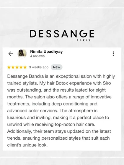 "My hair Botox experience with Siro was outstanding, and the results lasted for eight months." We are proud of the long-lasting, high-quality results our team delivers.