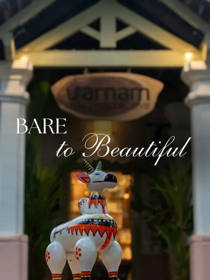 If you've visited a Varnam store, you know it feels like home. When we found this beautiful Indo-Portuguese villa in Sangolda, we knew we had found our next home.