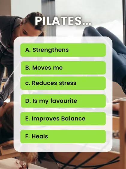 What comes to mind when you think of Pilates? For me, it's strength, stress relief, balance, and healing. It's so much more than just a workout.