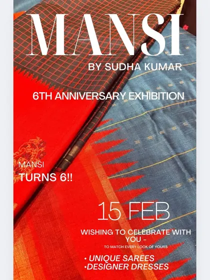 An invitation to our 6th Anniversary Exhibition. We love celebrating these milestones with our entire manSi family.