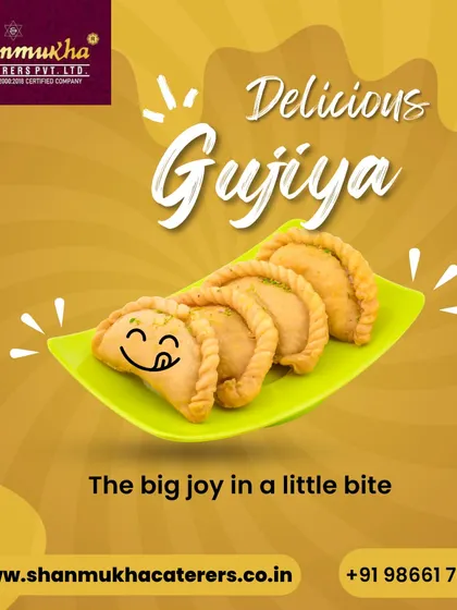Gujiya is a traditional sweet dumpling filled with khoya and nuts. Deep-fried to golden perfection, it's a festive favorite for Holi and Diwali.