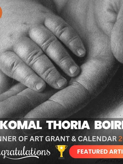 I was so honored to be selected as a winner of the Mazda Art Grant and a featured artist for their 2025 calendar.