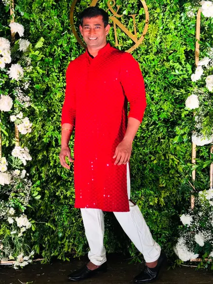 Ready for the show to begin. I dress for the occasion to blend in with the festive spirit of the event.