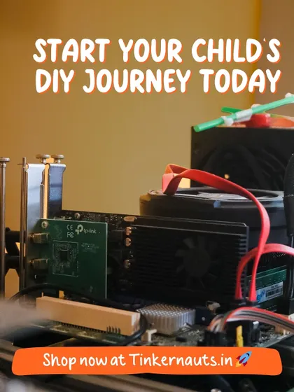 The factories of tomorrow are fueled by the imaginations of today. Start your child's DIY journey with us and help them become a creator, not just a consumer.