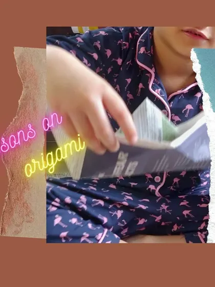 To help improve focus and fine motor skills, we started simple origami lessons. This activity of folding paper to create shapes is not only calming but also excellent for improving concentration, following instructions, and building vocabulary.
