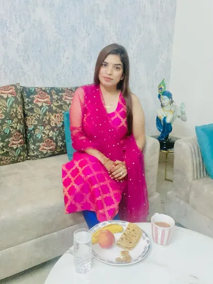 Celebrating Karwa Chauth with a healthy Sargi meal. It's important to nourish your body correctly, especially while fasting, with options like fruits, nuts, and coconut water.
