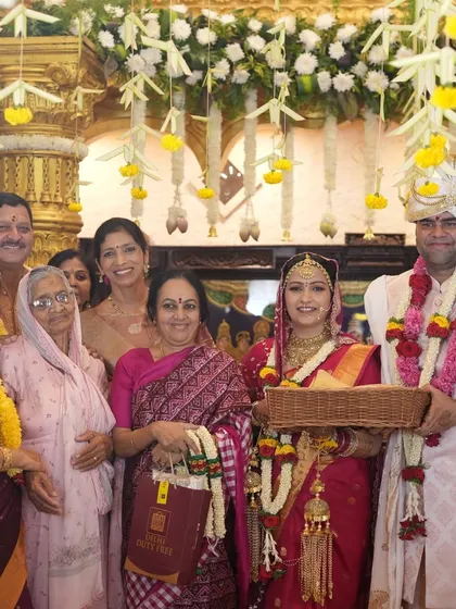 Surrounded by family, Deep and Shagun's wedding day was a celebration of two families coming together. Their connection began on our matrimony platform, uniting them in a life of shared purpose.