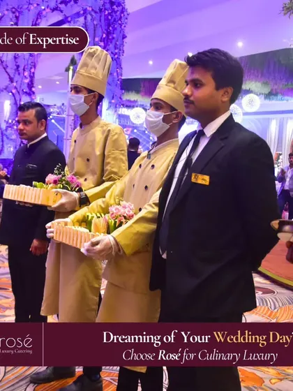 With over a decade of expertise, our team of managers and servers is experienced in executing flawless events. We stand ready to welcome your guests with grace and professionalism.
